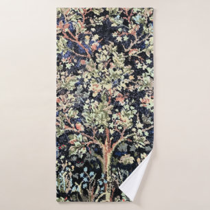 William Morris Tree of Life Bath Towels