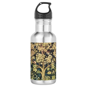 William Morris Tree Of Life Floral Vintage Art 532 Ml Water Bottle