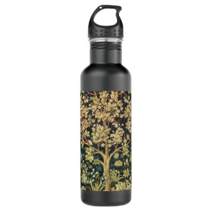 William Morris Tree Of Life Floral Vintage Art 710 Ml Water Bottle