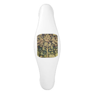 William Morris Tree Of Life Floral Vintage Art Ceramic Cabinet Pull