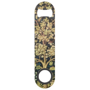 William Morris Tree Of Life Floral Vintage Art Speed Bottle Opener