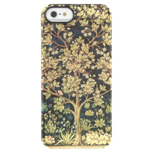 William Morris Tree Of Life Floral Vintage Art Permafrost® iPhone SE/5/5s Case