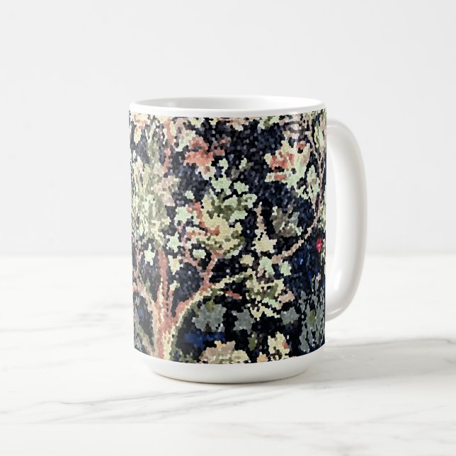 William Morris Tree of Life Mug (Front Right)