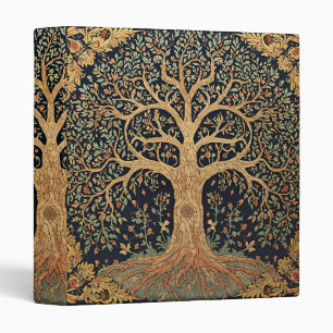 William Morris Tree Of Life Vintage Pre-Raphaelite Binder