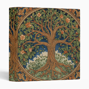 William Morris Tree Of Life Vintage Pre-Raphaelite Binder