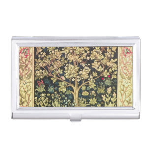 William Morris Tree Of Life Vintage Pre-Raphaelite Business Card Holder