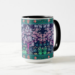 William Morris Tree Of Life Vintage Pre-Raphaelite Mug