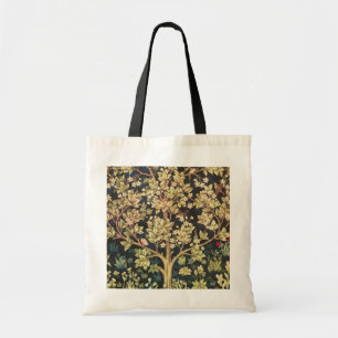 William Morris Tree Of Life Vintage Pre-Raphaelite Tote Bag