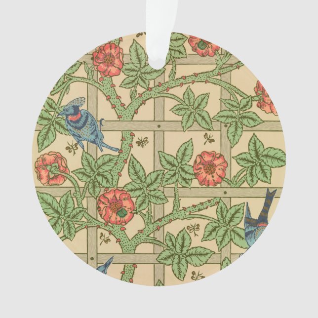 William Morris Trellis Design classique de papier  (devant)