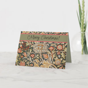 William Morris Trent Garden Flower Classic Botanic Holiday Card