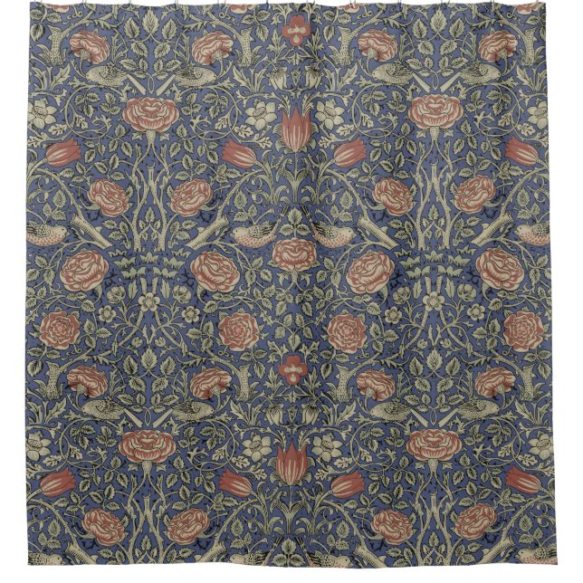 William Morris Tudor Rose Wallpaper (Front)