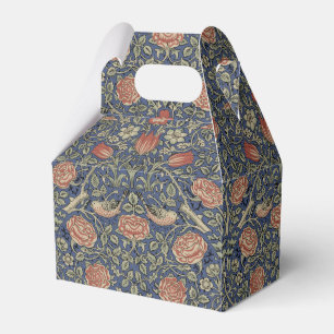 William Morris Tudor Rose Wallpaper Favor Box