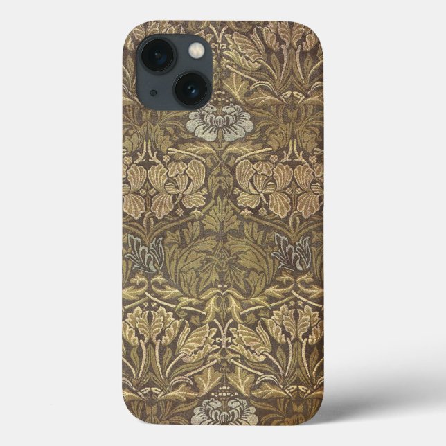 William Morris Tulip and Rose Pattern Case-Mate iPhone Case (Back)