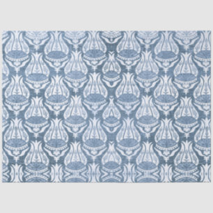 William Morris Tulip and Trellis Blue Floral Art Tissue Paper