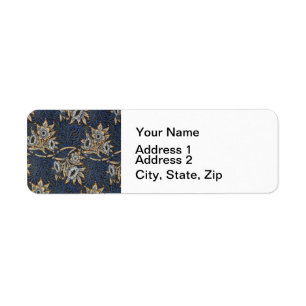 William Morris Tulip Willow Blue Motif