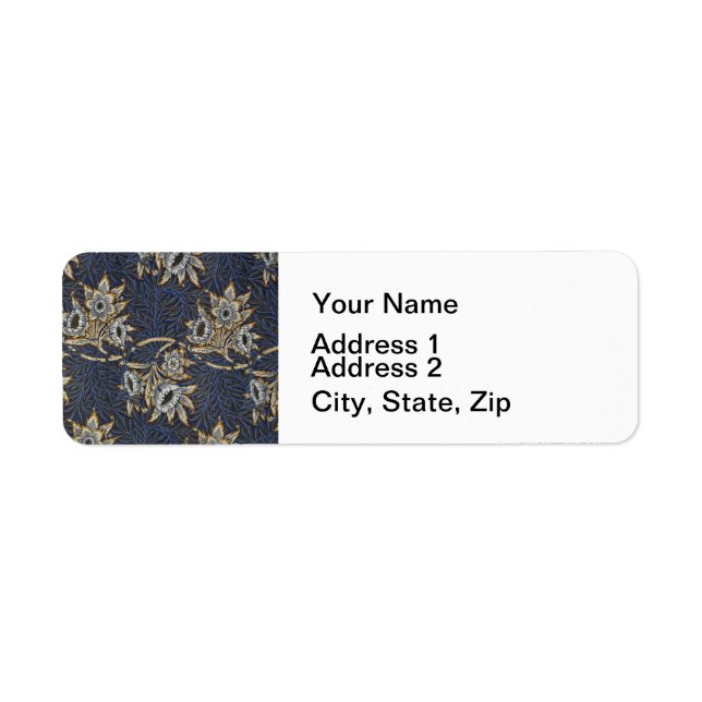 William Morris Tulip Willow Blue Motif (Devant)