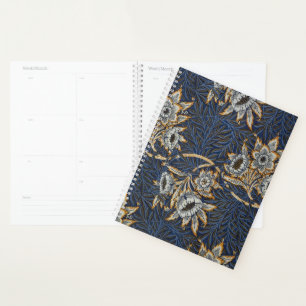 William Morris Tulip Willow Blue Pattern Planner