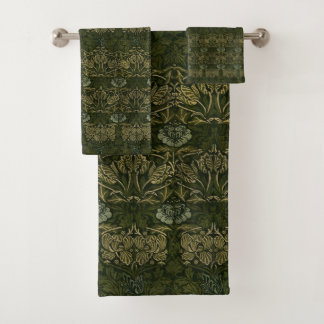 William Morris : Tulipe Verte & Serviette Rose