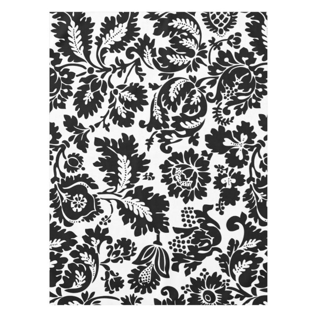 William Morris Venetian Damask Brocade Tablecloth (Front)