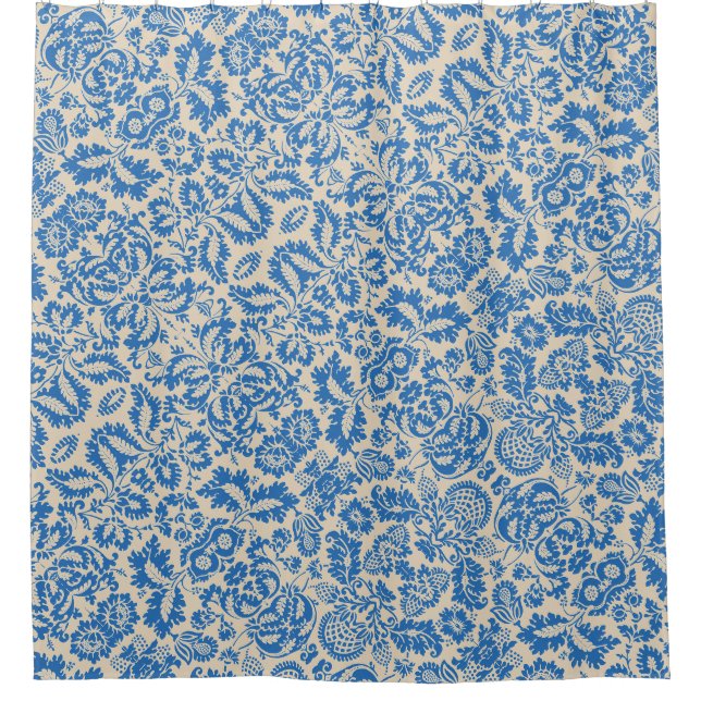 William Morris Venetian Flower Damask Brocade (Front)