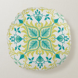 William Morris Vine Pattern Round Pillow