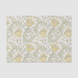 William Morris Vintage Anemone Floral Pattern Tissue Paper