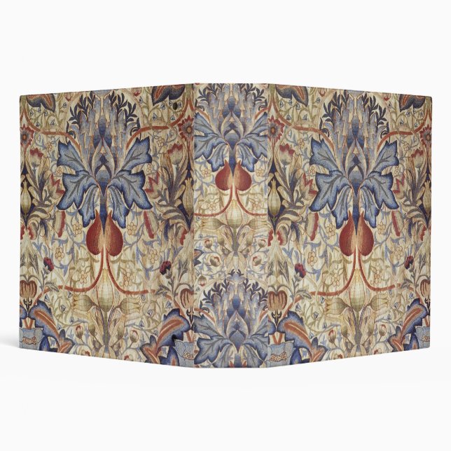 William Morris - Vintage Artichoke Flower Pattern Binder (Background)