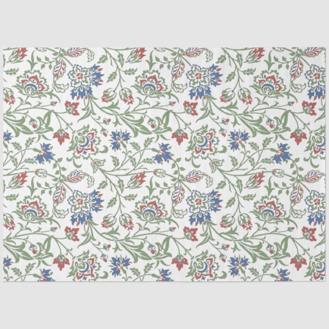William Morris Vintage Brentwood Pattern Tissue Paper (Front)