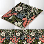 William Morris Vintage Compton Floral Pattern Tile<br><div class="desc">This is a digitally enhanced print derived from an antique Compton floral pattern design by the company founded by William Morris. William Morris was a Victorian era poet, novelist, textile designer and an important figure of the British Arts and Crafts Movement. His designs had a medieval-inspired aesthetic and respect for...</div>
