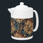 William Morris Vintage Floral Pattern Red Blue<br><div class="desc">The design on this product was inspired by an 1876 printed fabric designed by William Morris a well-known British textile designer and manufacturer who lived from 1834 to 1896. Morris was a major contributor to the revival of traditional British textile arts and methods of production. He is recognized as one...</div>