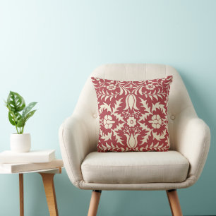 William Morris, Vintage Floral Pattern, Throw Pillow