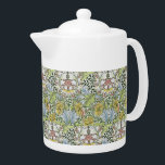 William Morris Vintage Floral Pink Green Myrtle<br><div class="desc">The design on this product was inspired by 'Myrtle' a William Morris floral wallpaper design. William Morris (1834-1896) was an iconic English textile designer who lived during the Victorian period. He was a significant contributor to the revival of traditional British textile arts and methods of production. Much of his work...</div>