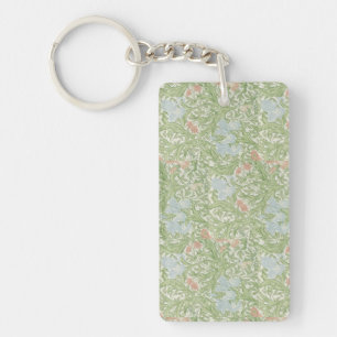 William Morris Vintage Floral Rose Iris