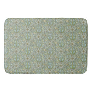 William Morris Vintage Floral Spring Thicket Bath Mat