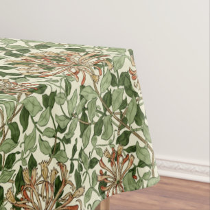 William Morris Vintage Honeysuckle Pattern Tablecloth