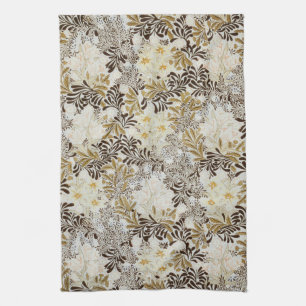 William Morris Vintage Hyacinth Floral Art Nouveau Kitchen Towel