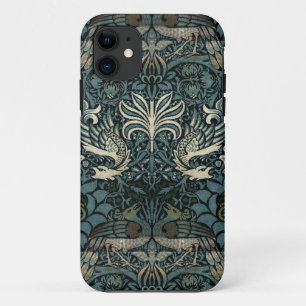 William Morris Vintage Peacock and Dragon Pattern iPhone 11 Case