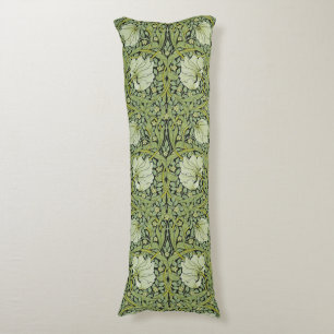 William Morris Vintage Pimpernel Floral Pattern Body Pillow