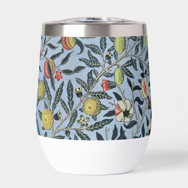 William Morris Vintage Pomegranate Fruit Pattern (Front)