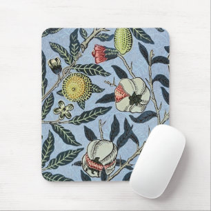 William Morris Vintage Pomegranate Fruit Pattern Mouse Pad