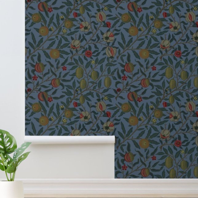 William Morris Vintage Pomegranate Pattern Wallpaper (Creator Uploaded)