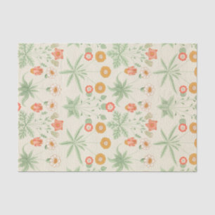 William Morris Vintage Retro Flower Pattern Tissue Paper