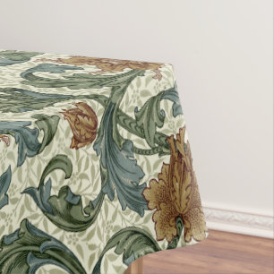 William Morris Vintage Single Stem Pattern Tablecloth