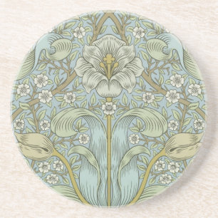 William Morris Vintage Spring thicket Floral Desig Coaster