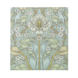 William Morris Vintage Spring thicket Floral Desig Notepad