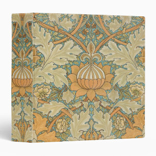 William Morris Vintage St James Acanthus Pattern Binder