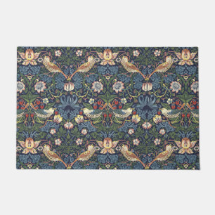 William Morris Vintage Strawberry Thief Pattern Doormat