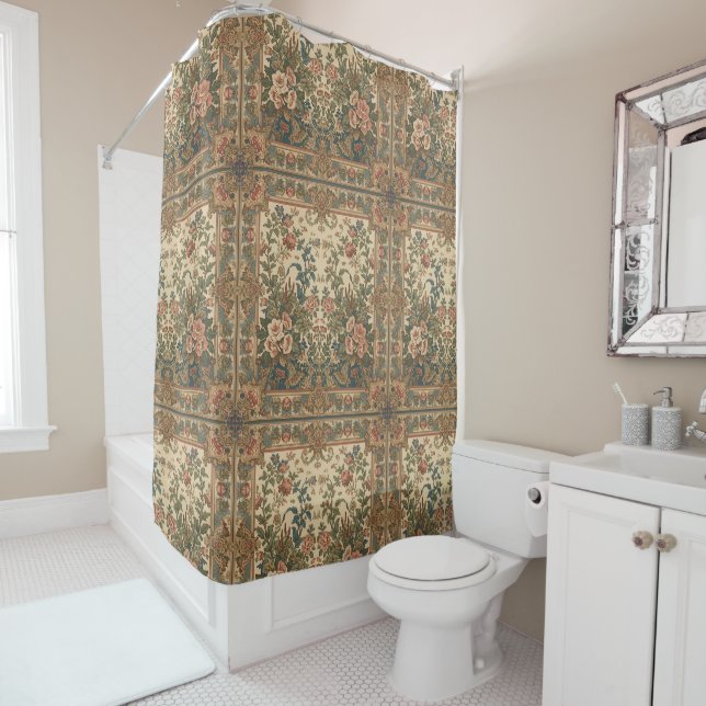 William Morris Vintage Woodland Floral Pattern (In Situ)
