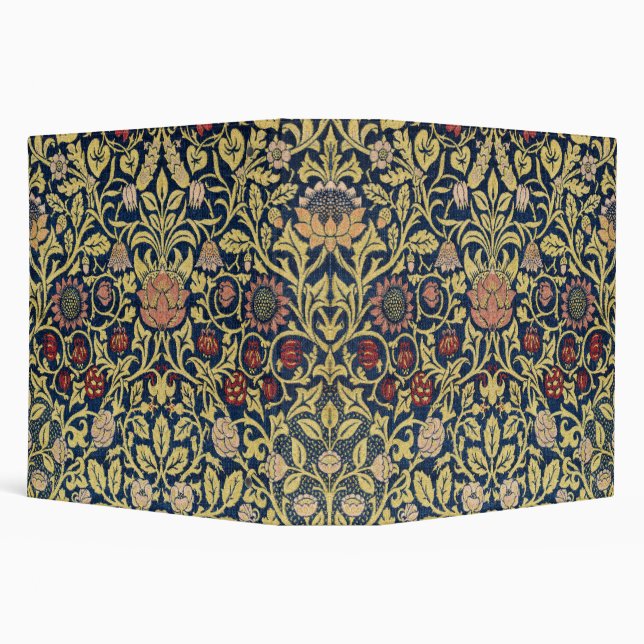 William Morris Violet and Columbine Art Binder (Background)