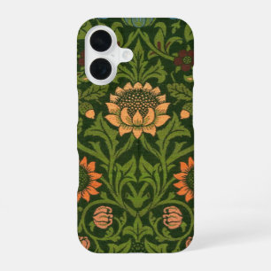 William Morris Violet and Columbine Art Rug iPhone 16 Case